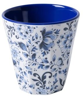 delfts blauw melamine beker