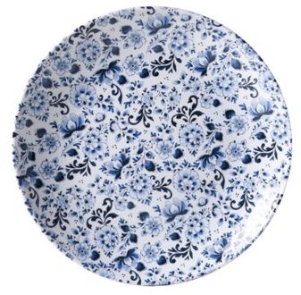 delfts blauw melamine bord