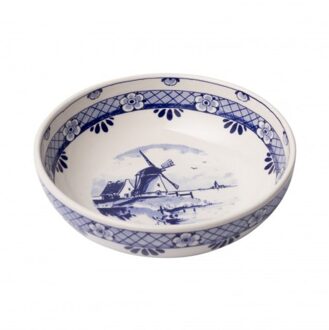 delfts blauw - schaal tapas molen
