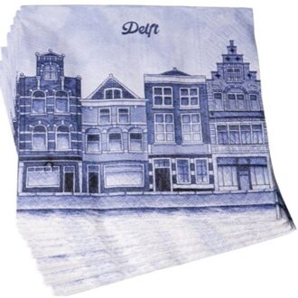 delfts blauw servetten delft