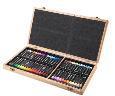 Delgreen 60 Colors Heavy Oil Pastel Oil Painting Stitch fabric decorating Stick Fine Art Painting Crayon Set