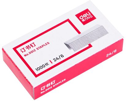 Deli 1 Doos Nietje #12 24/6 Unified Standaard Nietje Universele Nietjes