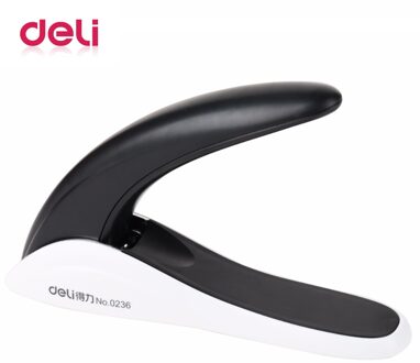 Deli 1 pcs heavy duty nietmachine remover 0236 nietmachine Metalen Comfortabele Handheld Nietje Remover School Office Nietmachine Binding Tool