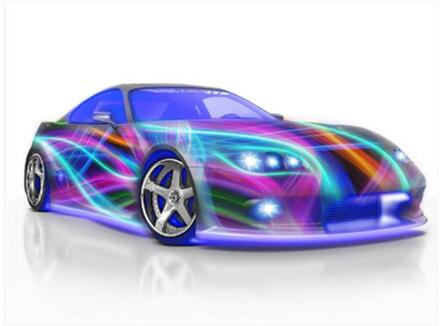 Delicate Unframed Diamnond Tekening Borduurpakketten Diamant Schilderij van Roze Bloem Diamant Muur Schilderen Steek Ambachten 1