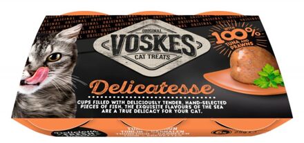 Delicatesse - Kattensnacks - Tonijn - 6x25 gram