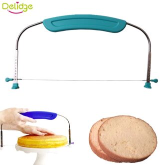 Delidge 1 Pc 34Cm Verstelbare Cake Snijmachine Draad Rvs Brood Cake Cutter Leveler Bakken Gereedschap Keuken Bakken Tools