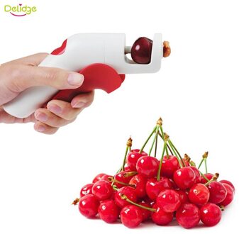 Delidge 1 Pc Creatieve Kersen Pitters Plastic Vruchten Gereedschap Snelle Verwijderen Cherry Zaad Verwijderaars Ophelderen Houden Compleet