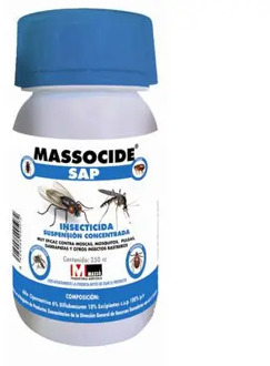 Delivery 24-48h MASSOCIDE SAP 250 CC. Insecticide very effective to monitor and remove pest flies, mosquito, Flea, gar