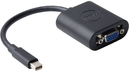 Dell 470-13630 tussenstuk voor kabels VGA FM Mini DisplayPort M Zwart