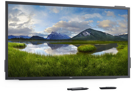 Dell C5518QT touch screen-monitor 139,7 cm (55'') 3840 x 2160 Pixels Zwart Multi-touch