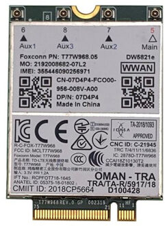 Dell DW5821E Draadloos Modem Modem