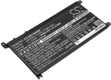 Dell Inspiron 13 5368 Replacement Accu
