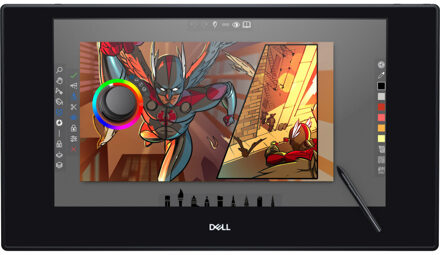 Dell KV2718D grafische tablet 598,74 x 337,66 mm Bluetooth Zwart