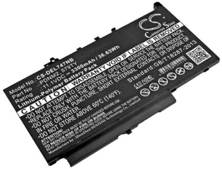 Dell Latitude 14 E7470 Replacement Accu