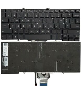 Dell Notebook keyboard for Dell Latitude L3400 5400 7400 7410 5410 with backlit