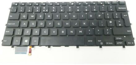 Dell Notebook keyboard for DELL XPS 15-9550 15-9560 backlit UK big 'Enter'