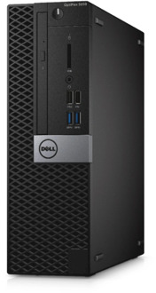 Dell Optiplex 5050 SFF - Intel Core i7-6e Generatie - 8GB RAM - 256GB SSD - Windows 11 Preto - small