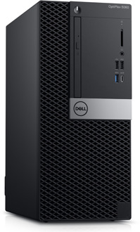 Dell optiplex 5060 Micro Tower - Intel Core i7-8e Generatie - 8GB RAM - 256GB SSD - Windows 11 - small