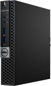 Dell OptiPlex 7040M 2.8GHz i7-6700T 1.2L sized PC Zwart