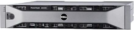 Dell PowerVault MD3400 Rack (2U) Zwart, Zilver disk array