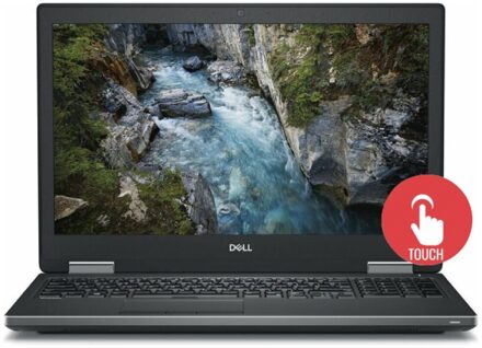 Dell Precision 7540 - Intel Core i7-9e Generatie - 15 inch - Touch - 8GB RAM - 256GB SSD - Windows 11 Home Zwart - small