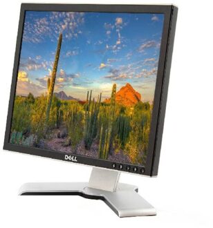 Dell UltraSharp 1707FPC - 17 inch - 1280x1024 - DVI - VGA - Zwart - small