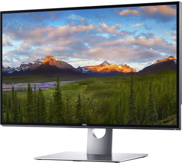 Dell UltraSharp UP3218K 81,3 cm (32") 7680 x 4320 Pixels 8K Ultra HD LCD Zwart, Zilver