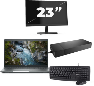 Dell Vostro 3591 - Intel Core i5-10e Generatie - 15 inch - 16GB RAM - 256GB SSD - Windows 11 Home + 1x 23 inch Monitor