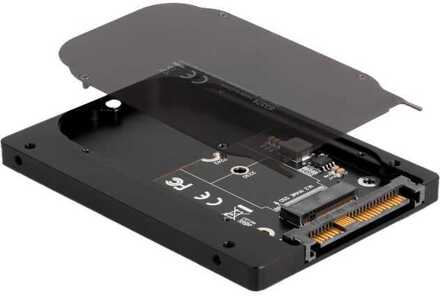 Delock 2.5" Converter U.2 SFF-8639 to M.2 NVMe Key M - 7 mm Converter
