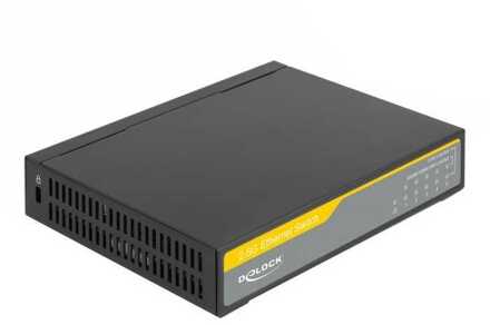 Delock 2,5 Gigabit Ethernet Switch 5 Port Switch