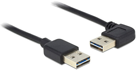 Delock 5m USB 2.0 A m/m 90°
