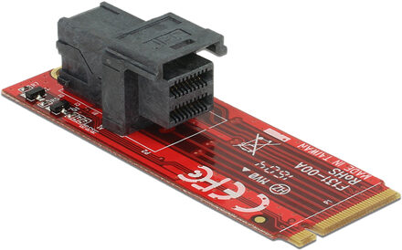Delock 62721 interfacekaart/-adapter M.2 Intern
