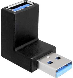 Delock 65339 kabeladapter/verloopstukje USB 3.0 Zwart