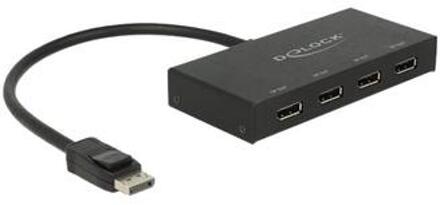 Delock 87694 video splitter DisplayPort 4x DisplayPort