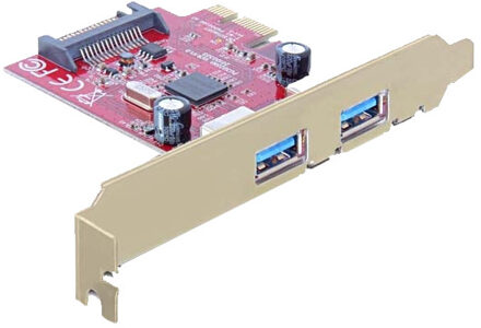 Delock 89277 netwerkkaart & -adapter Intern USB 5000 Mbit/s