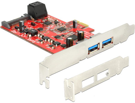 Delock 89389 Intern SATA,USB 3.0 interfacekaart/-adapter