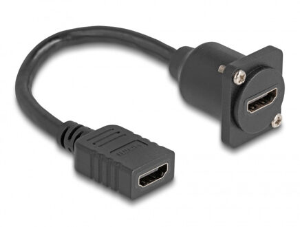 Delock D-Type HDMI cable female to female Kabel