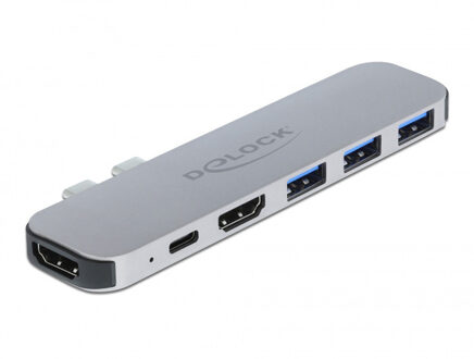 Delock Docking Station for MacBook Dual HDMI 4K / PD / Hub Dockingstation