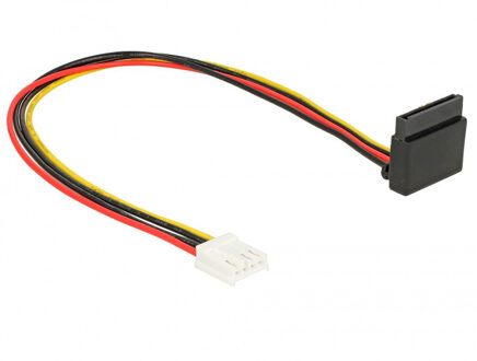 Delock Floppy 4 pin female > SATA 15 pin female