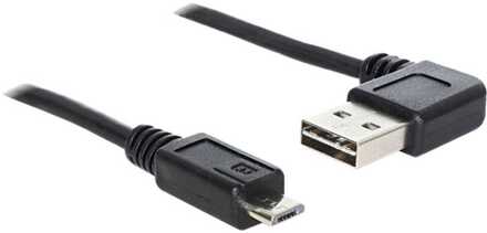 Delock Haakse Easy USB micro kabel 3 meter