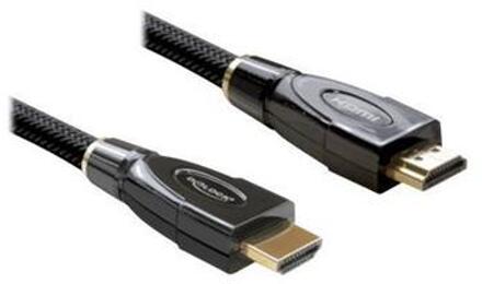 Delock Kabel HDMI A-A High Speed HDMI with Ethernet ger/ger. Premium 5m - Del