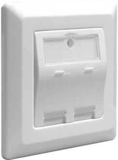 Delock Keystone Delock Anschlussdose 2-Port