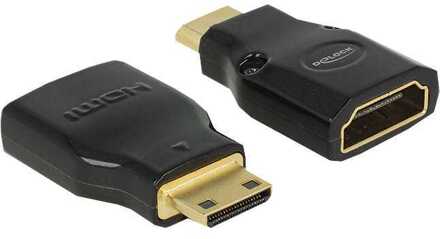 Delock Mini HDMI - HDMI adapter - versie 2.0 (4K 60Hz)