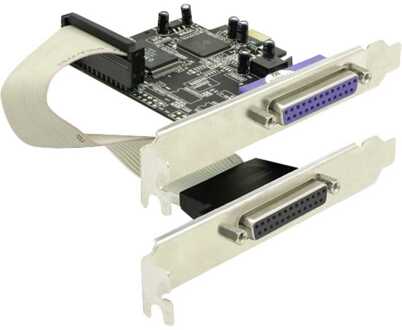 Delock PCI Express kaart 2x Parallel