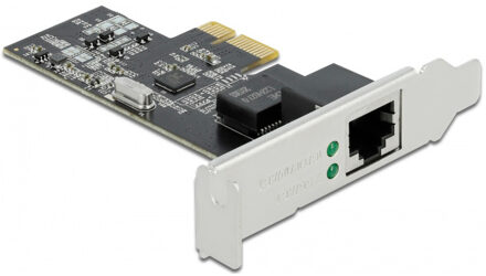 Delock PCI Express x1 Kaart naar 1x 2,5 GB LAN Netwerkadapter