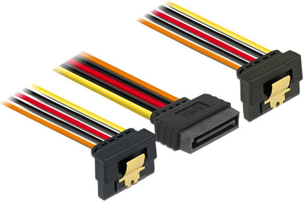 Delock SATA 15-pin > 2 x SATA 15-pin power