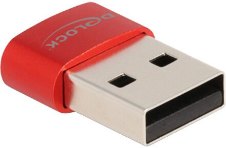 Delock USB 2.0 Adapter USB-A male > USB-C female Adapter