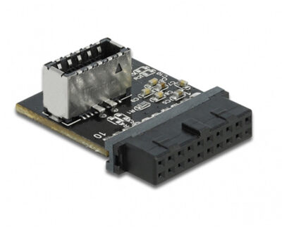Delock USB 3.0 Adapter Pin Header female to internal Key A female Adapter