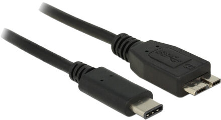 Delock USB 3.1 type C male SuperSpeed > USB type Micro-B male 0.5 meter