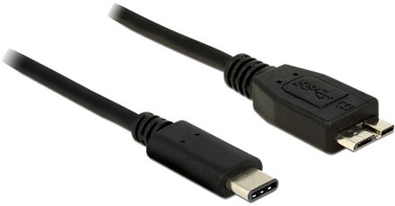 Delock USB 3.1 type C male SuperSpeed > USB type Micro-B male 1 meter